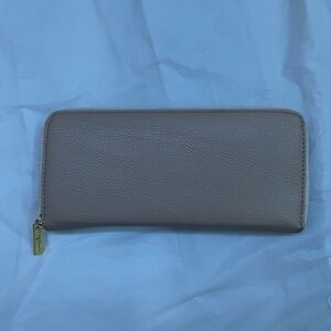 Leather Zip Wallet